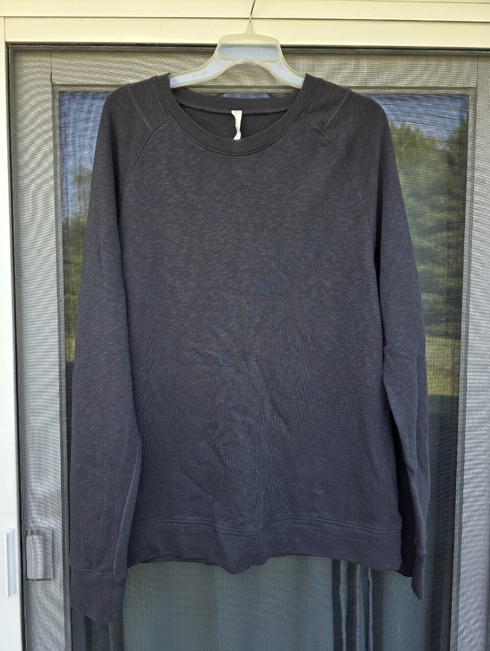 Lululemon Men's Crewneck Sweatshirt in Charcoal Gray French Terry NEW